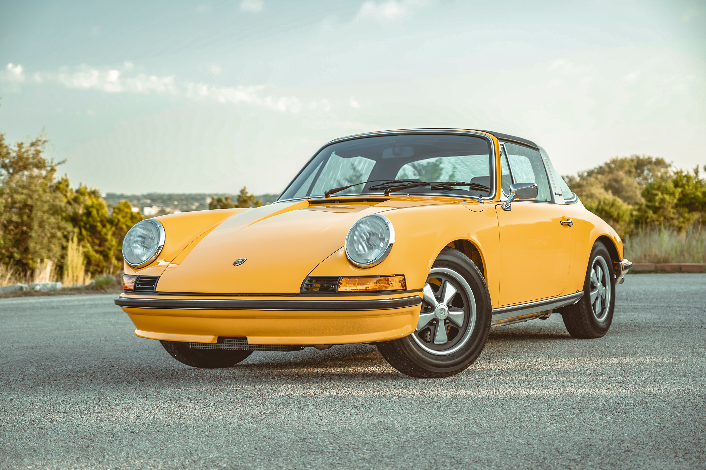 Signal Yellow 911S Targa