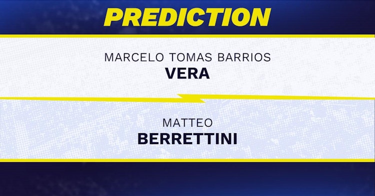 Marcelo Barrios Vera vs Matteo Berrettini Tennis Prediction.