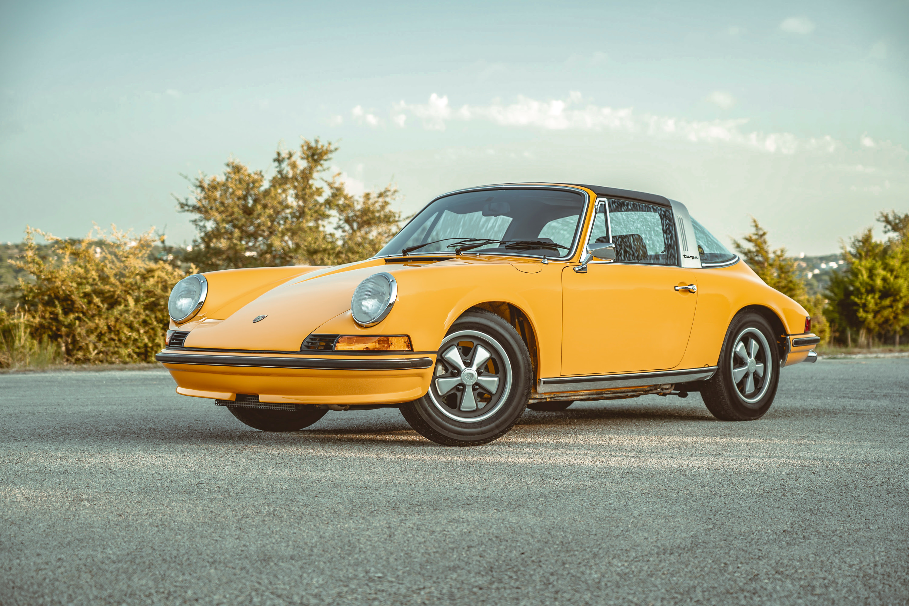 Signal Yellow 911S Targa