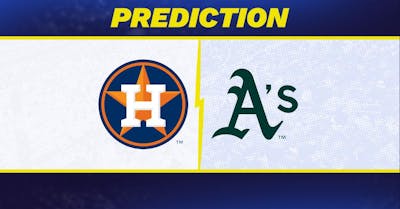 Astros vs. Athletics prediction: Why Houston is favored to win Friday's MLB matchup [9/25/2026]