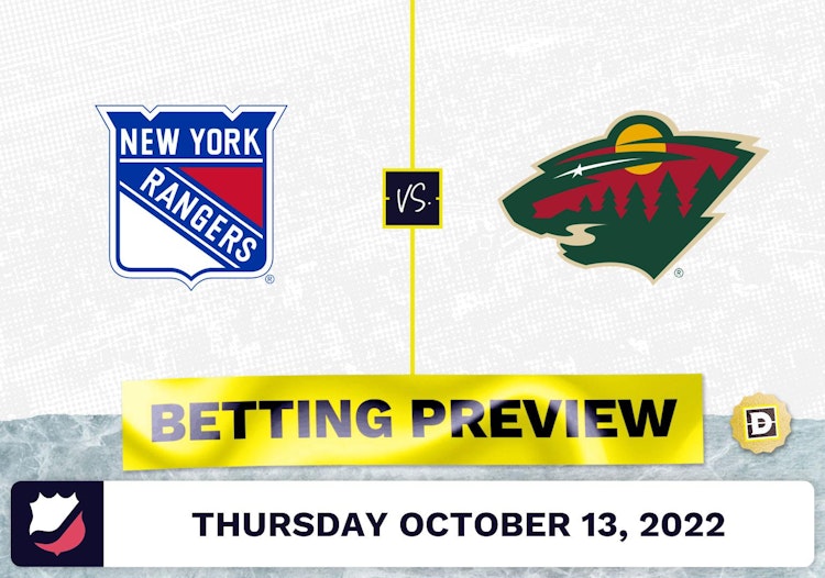 Rangers vs. Wild Prediction and Odds - Oct 13, 2022