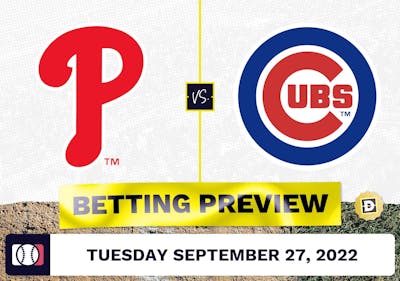 Phillies vs. Cubs Prediction and Odds - Sep 27, 2022
