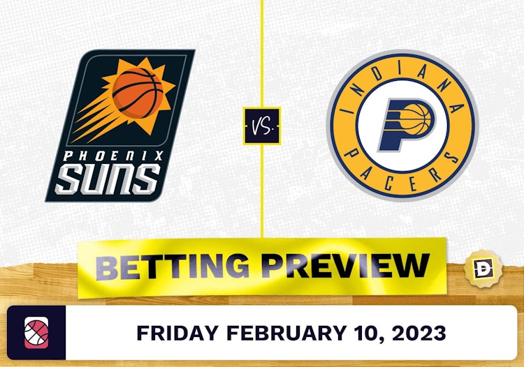 Suns vs. Pacers Prediction and Odds - Feb 10, 2023