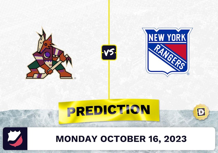 Coyotes vs. Rangers Prediction and Odds - October 16, 2023