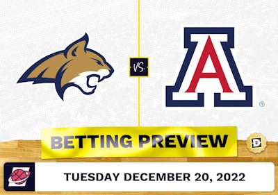 Montana State vs. Arizona CBB Prediction and Odds - Dec 20, 2022