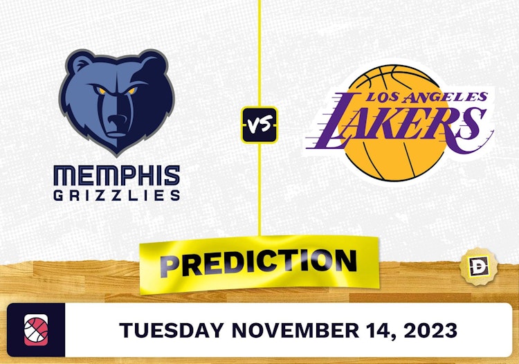 Grizzlies vs. Lakers Prediction and Odds - November 14, 2023