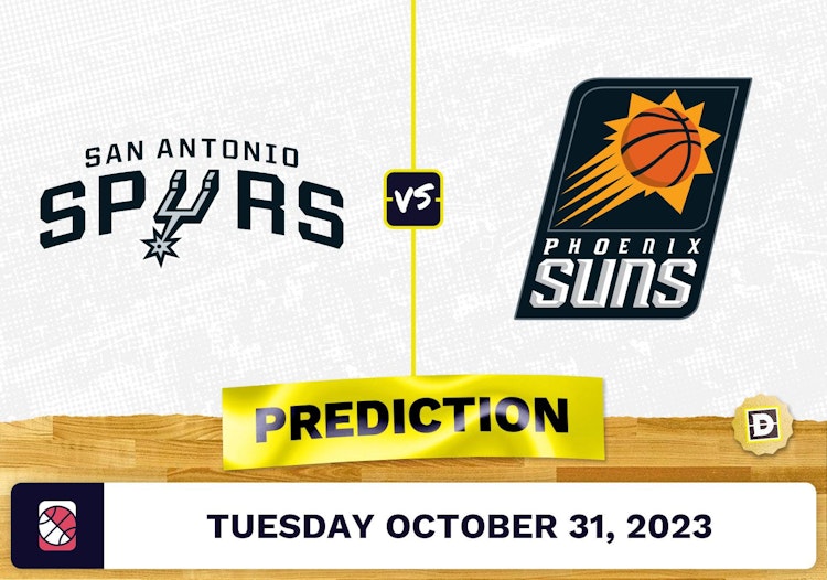 Spurs vs. Suns Prediction and Odds - October 31, 2023