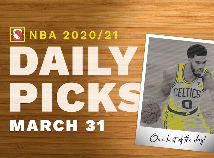 Best NBA Betting Picks and Parlays: Wednesday March 31, 2021