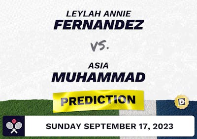 Leylah Annie Fernandez vs. Asia Muhammad Prediction - WTA Guadalajara 2023