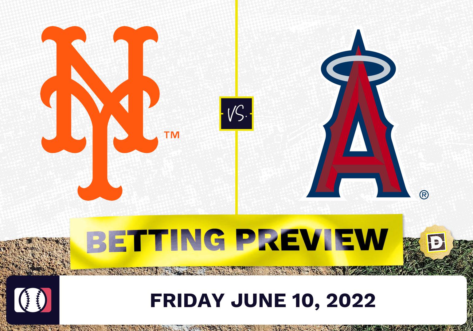 Mets vs. Angels Prediction and Odds - Jun 10, 2022