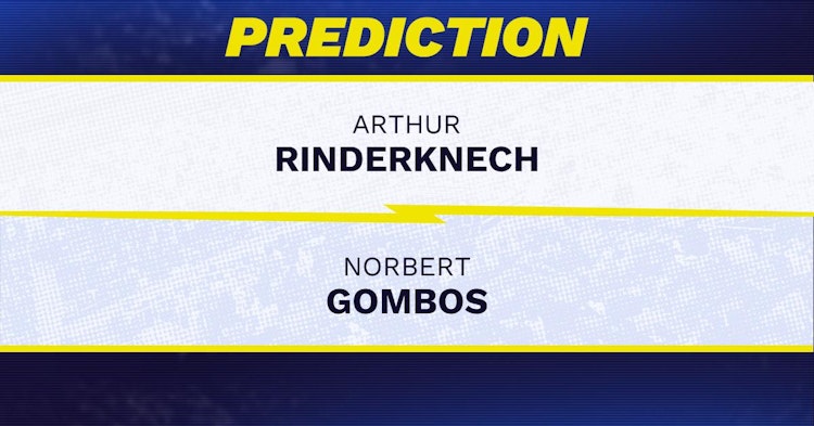 Arthur Rinderknech vs Norbert Gombos Tennis Prediction.