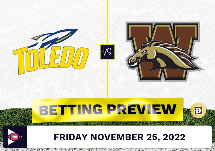 Toledo vs. Western Michigan CFB Prediction and Odds - Nov 25, 2022