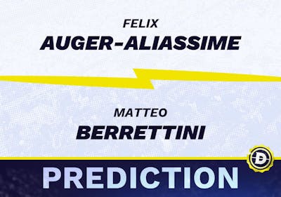 Felix Auger-Aliassime vs. Matteo Berrettini Prediction, Odds, Picks for ATP Swiss Open 2024