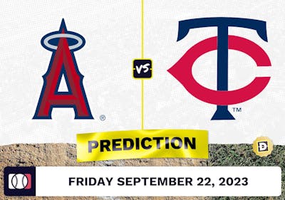 Angels vs. Twins Prediction for MLB Friday [9/22/2023]