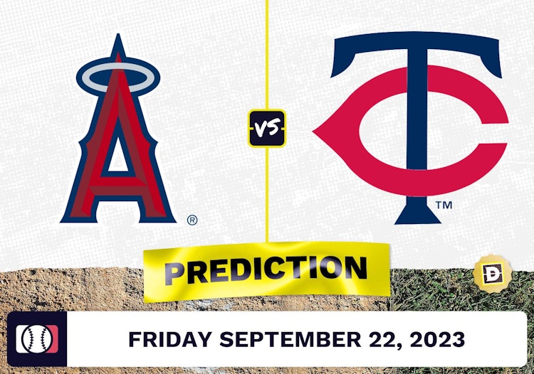 Angels vs. Twins Prediction for MLB Friday [9/22/2023]