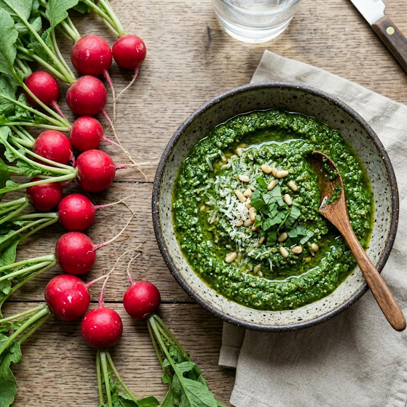Don't Toss Those Radish Greens: Do This Instead
