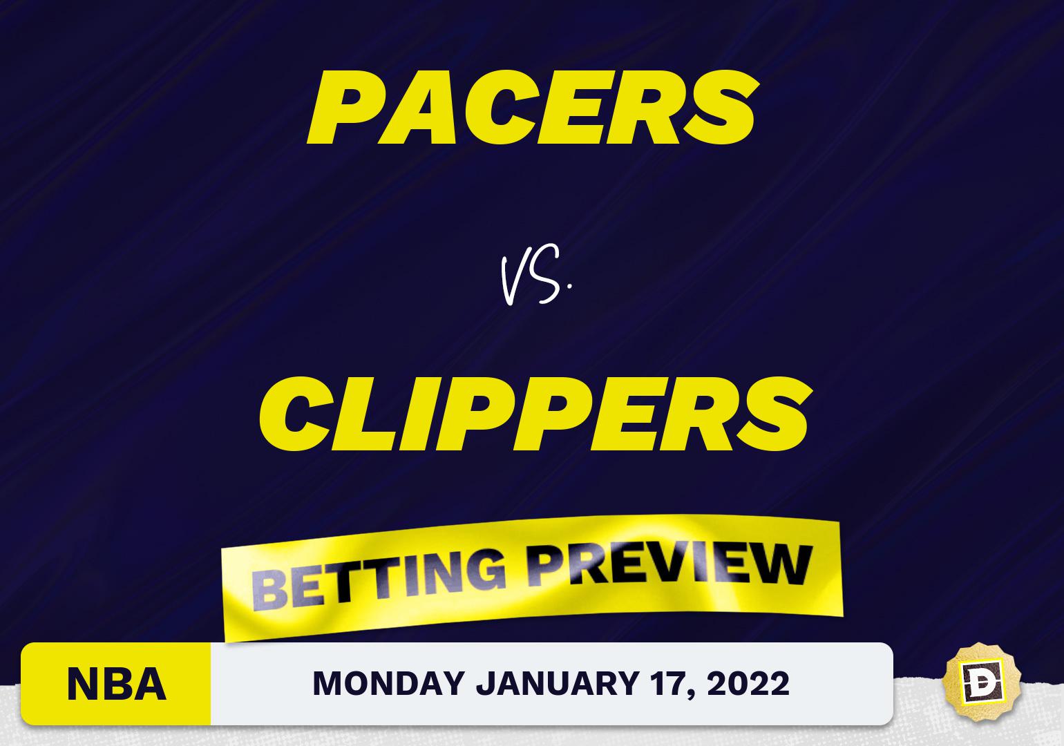 Pacers vs. Clippers Predictions and Odds - Jan 17, 2022