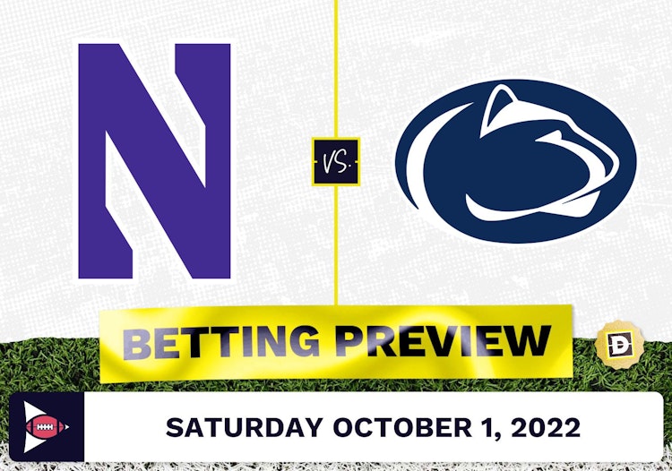 Northwestern vs. Penn State CFB Prediction and Odds - Oct 1, 2022