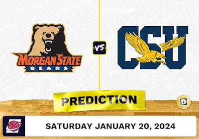 Morgan State vs. Coppin State Prediction, Odds, College Basketball Picks [1/20/2024]