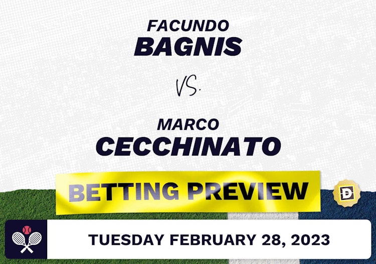 Facundo Bagnis vs. Marco Cecchinato Predictions - Feb 28, 2023