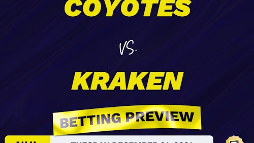 Coyotes vs. Kraken Predictions and Odds - Dec 21, 2021