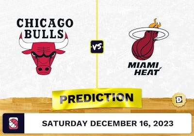Chicago Bulls vs. Miami Heat Prediction, Odds, Picks for NBA Saturday [12/16/2023]
