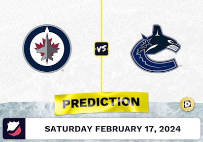 Winnipeg Jets vs. Vancouver Canucks Prediction, Odds, NHL Picks [2/17/2024]