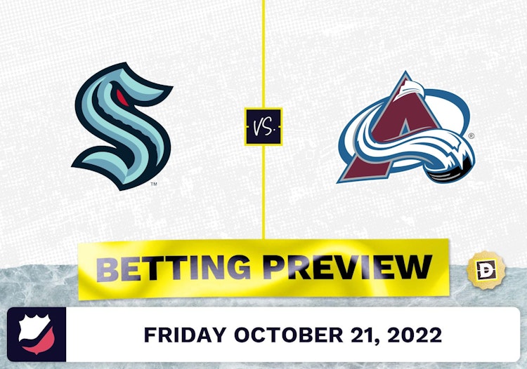 Kraken vs. Avalanche Prediction and Odds - Oct 21, 2022