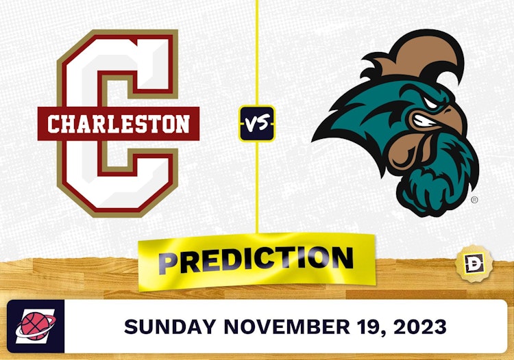 Charleston vs. Coastal Carolina Basketball Prediction - November 19, 2023