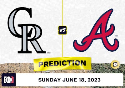 Rockies vs. Braves Prediction for MLB Sunday [6/18/2023]