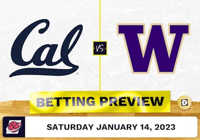 California vs. Washington CBB Prediction and Odds - Jan 14, 2023