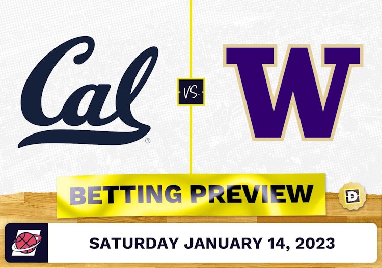 California vs. Washington CBB Prediction and Odds - Jan 14, 2023