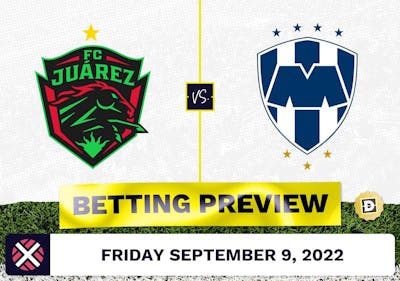 Juarez vs. Monterrey Prediction and Odds - Sep 9, 2022