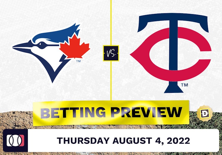 Blue Jays vs. Twins Prediction and Odds - Aug 4, 2022