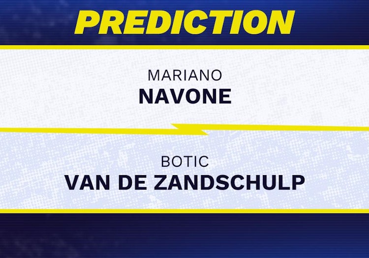 Mariano Navone vs Botic Van de Zandschulp Tennis Prediction.