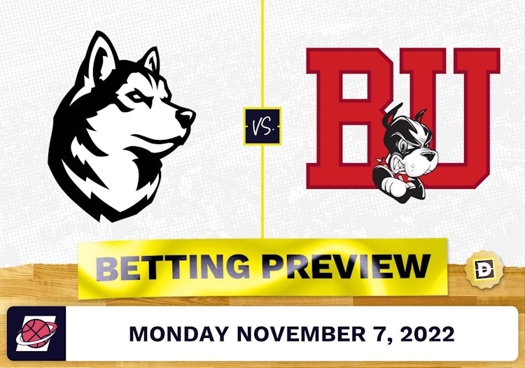 Northeastern vs. Boston University CBB Prediction and Odds - Nov 7, 2022