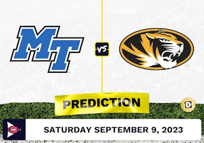 Middle Tennessee vs. Missouri CFB Prediction and Odds - September 9, 2023