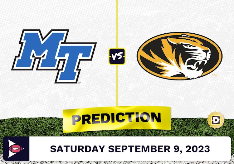 Middle Tennessee vs. Missouri CFB Prediction and Odds - September 9, 2023