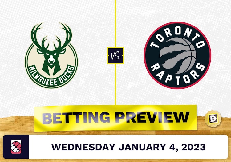 Bucks vs. Raptors Prediction and Odds - Jan 4, 2023