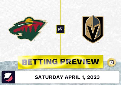 Wild vs. Golden Knights Prediction and Odds - Apr 1, 2023
