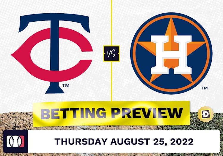 Twins vs. Astros Prediction and Odds - Aug 25, 2022