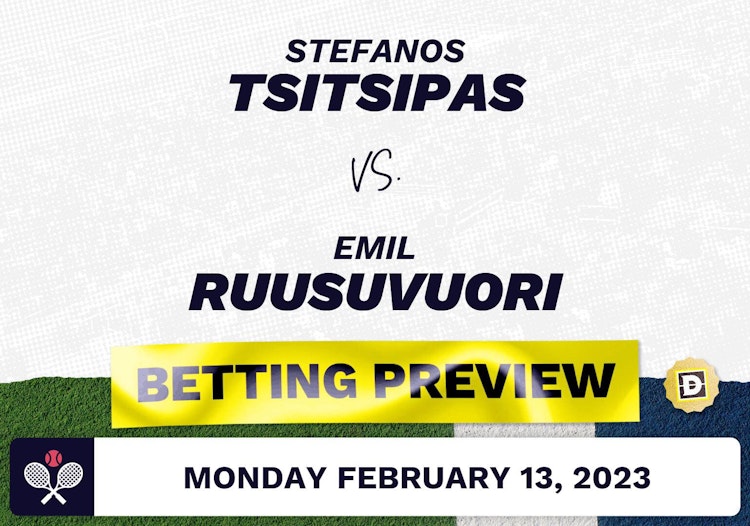 Stefanos Tsitsipas vs. Emil Ruusuvuori Predictions - Feb 14, 2023