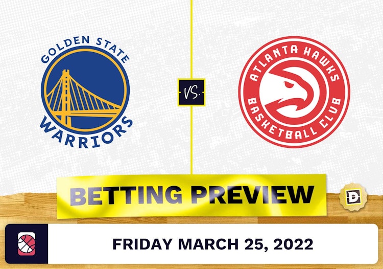 Warriors vs. Hawks Predictions and Odds - Mar 25, 2022