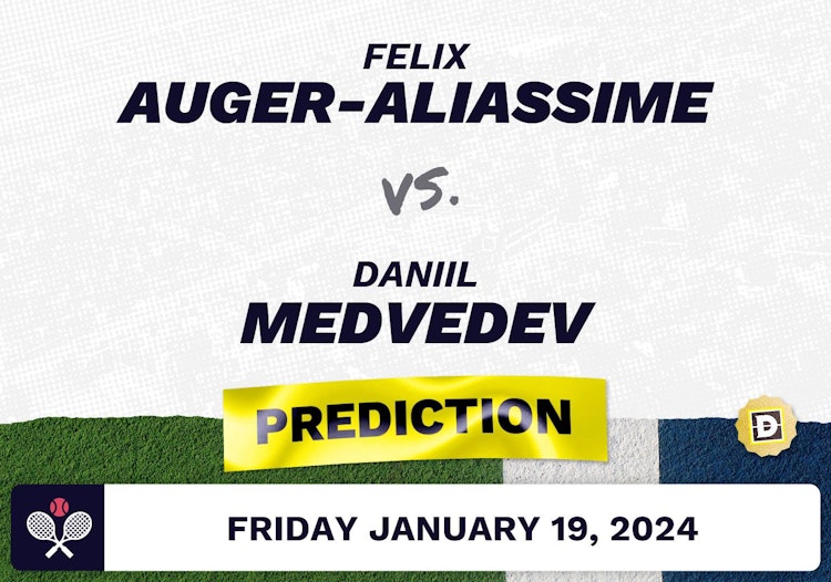 Felix Auger-Aliassime vs. Daniil Medvedev Prediction, Odds, Picks for Australian Open 2024