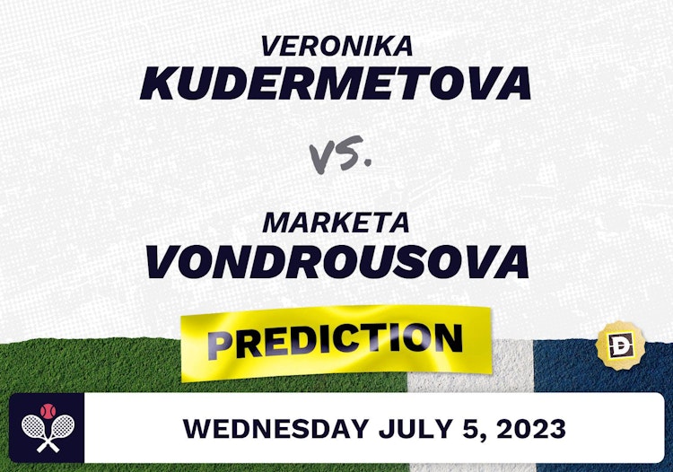 Veronika Kudermetova vs. Marketa Vondrousova Prediction - Wimbledon 2023