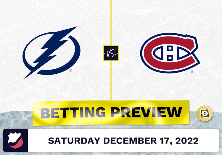 Lightning vs. Canadiens Prediction and Odds - Dec 17, 2022