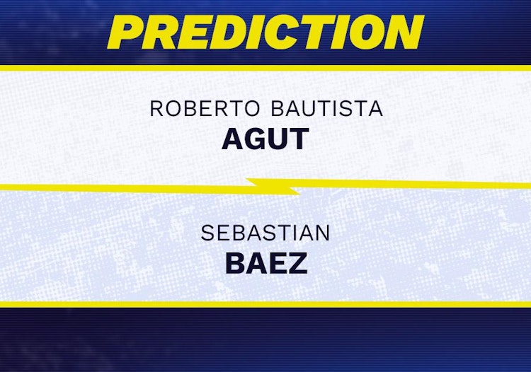Roberto Bautista Agut vs Sebastian Baez Tennis Prediction.