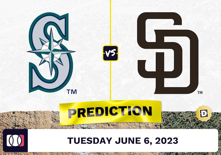 Mariners vs. Padres Prediction for MLB Tuesday [6/6/2023]