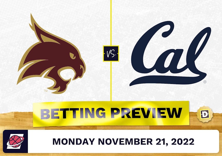 Texas State vs. California CBB Prediction and Odds - Nov 21, 2022