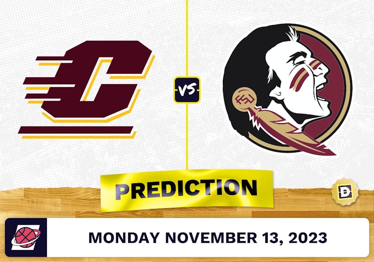 Central Michigan vs. Florida State Basketball Prediction - November 13, 2023